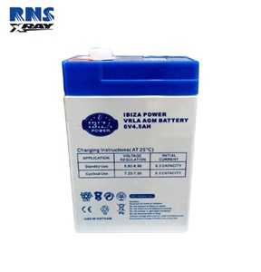 باتری سیلد اسید 4 ولت 6 آمپر ایبیزا مدل KSRE-4V-6A