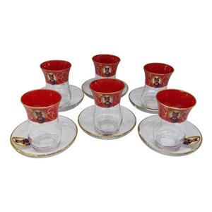 سرویس چای خوری 12 پارچه مدل شاه عباسی کد 1412