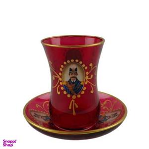 سرویس چای خوری 12 پارچه مدل شاه عباسی کد 1412
