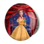 آینه جیبی خندالو طرح انیمیشن دیو  و دلبر Beauty And The Beast مدل تاشو کد 1792