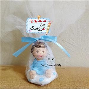 گیفت مدل حروف الفبا طرح نشانه ع مجموعه 10 عددی