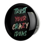 آینه جیبی خندالو طرح Trust Crazy Ideas مدل تاشو کد 2732