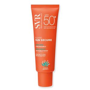 کرم ضد آفتاب بدون رنگ اس وی آر SPF 50 مدل سان سیکور ‌مناسب پوست‌های چرب حجم 40 میلی‌لیتر