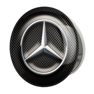 آینه جیبی خندالو طرح مرسدس بنز Mercedes Benz مدل تاشو کد 23501