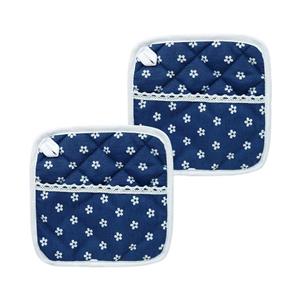 دستگیره قابلمه مدل گل پنج پر کد 33 بسته دو عددی