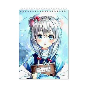 دفتر نقاشی 80 برگ طرح انیمه کد a5