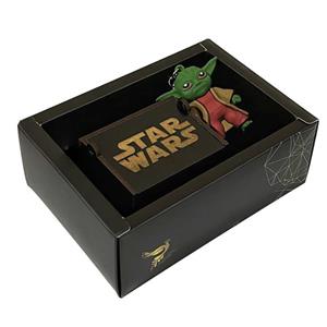 جعبه موزیکال اینو دلا ویتا مدل Arca Figura ملودی Star Wars طرح بیبی یودا