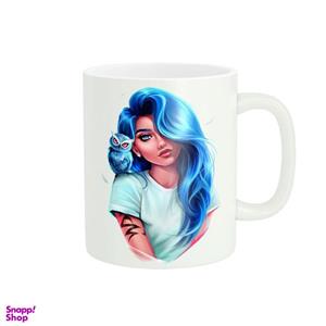 ماگ مدل فانتزی دخترانه کد 166