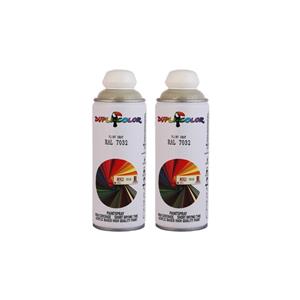 اسپری رنگ دوپلی کالر مدل Flint Gray 7032 حجم 400 میلی لیتر مجموعه 2 عددی