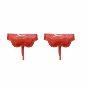 شاسی قرمز قفل مرکزی برقی قطعه سازان کبیر مدل SHS-103079 بسته 2 عددی