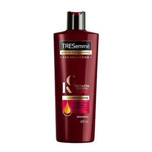 شامپو تقویت کننده مو ترزمی مدل Keratin Smooth Color حجم 400 میلی لیتر