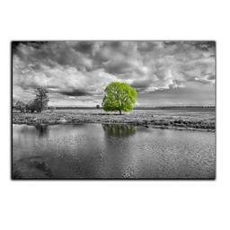 تابلو شاسی بکلیت طرح تک درخت و دریا مدل SH-S1197