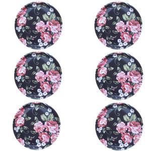 زیر لیوانی مدل Flower1 مجموعه 6 عددی