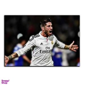 تابلو شاسی بکلیت طرح بازیکن فوتبال سرخیو راموس مدل SH-S4697