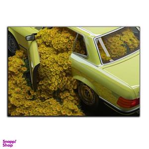 تابلو شاسی بکلیت طرح ماشین کلاسیک و منظره پاییز مدل SH-S5799