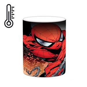 ماگ حرارتی کاکتی مدل کارتون Spider Man کد mgh23173 
