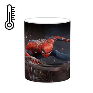 ماگ حرارتی کاکتی مدل کارتون Spider Man کد mgh23164 