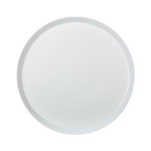 بشقاب غذاخوری زی مدل فرم اس 27 سفید درجه عالی بسته 3 عددی