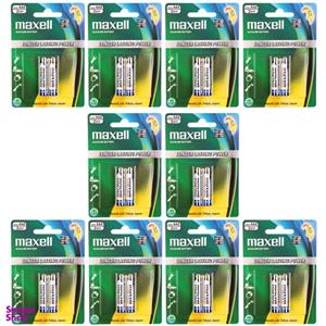 باتری نیم قلمی مکسل مدل Alkaline بسته 20 عددی