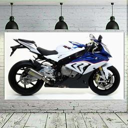 استیکر طرح موتور سیکلت BMW مدل SDA1424