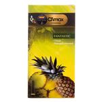 کاندوم ساده کلایمکس با اسانس آناناس Climax Fantastic بسته 12 عددی