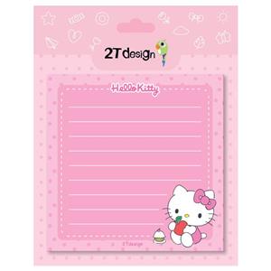 کاغذ یادداشت طوطی دیزاین مدل نوت پد طرح هلو کیتی کد NP-12