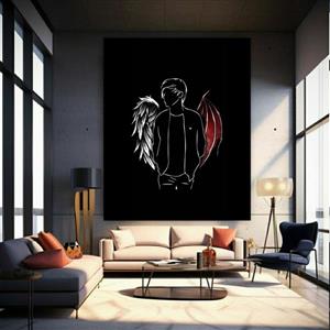 پوستر دیواری طرح آنجل غمگین کد FP10229