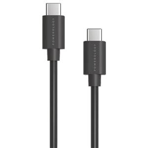 کابل USB-C پاورولوجی مدل PCCPDBK طول 1.2 متر