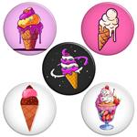 پیکسل گالری باجو طرح بستنی کد ice cream 19 مجموعه 5 عددی