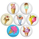پیکسل گالری باجو طرح بستنی کد ice cream 24 مجموعه 7 عددی