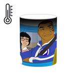 ماگ حرارتی کاکتی مدل کارتون Mike Tyson Mysteries کد mgh22775