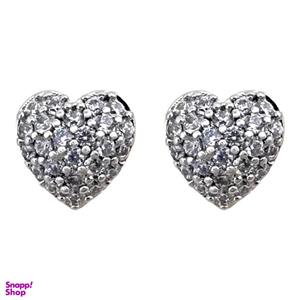 گوشواره زنانه ژوپینگ مدل قلب کد E5062