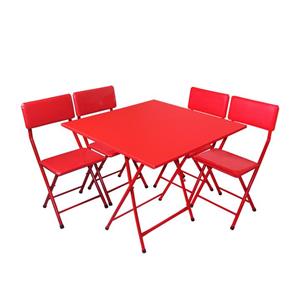 میز و صندلی ناهار خوری 4 نفره میزیمو کد 8357