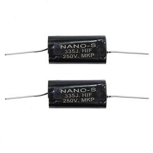 خازن سوپر تیوتتر 3.3 میکرو 250 ولت مدل 335J.HIF بسته دو عددی