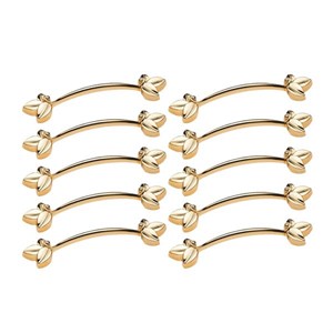دستگیره کابینت طرح گل کد DEFNE بسته 10عددی