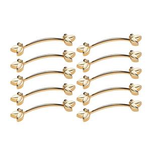 دستگیره کابینت طرح گل کد DEFNE بسته 10عددی