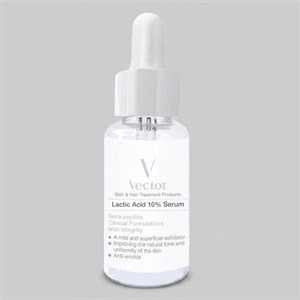 سرم پوست وکتور مدل Lactic Acid 10% حجم 30 میلی لیتر
