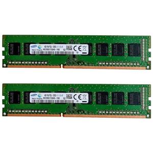 رم کامپیوتر DDR3 تک کاناله 1600 مگاهرتز CL11 سامسونگ مدل PC3L-12800U ظرفیت 8 گیگابایت 