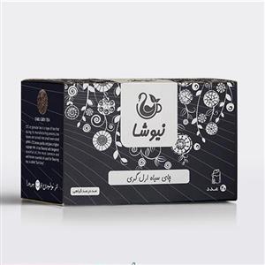 چای سیاه کیسه ارل گری نیوشا مدل Earl Grey بسته 20 عددی 