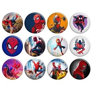پیکسل گالری باجو طرح مرد عنکبوتی اسپایدر من کد spider man 25 مجموعه 12 عددی