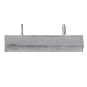 آویز گردنبند نقره بازرگانی میلادی مدل استوانه ای کد PKD_031 -