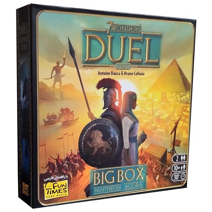 بازی فکری مدل 7wonders duel