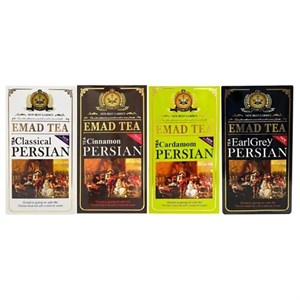 چای سیاه بهاره ایرانی عماد - 400 گرم مجموعه 4 عددی