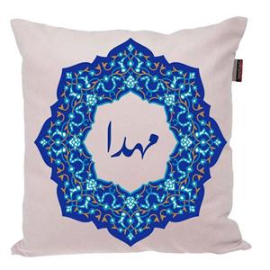 کوسن ناریکو مدل اسم شخصی طرح دخترانه اسم مهدا کد 0249