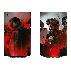 برچسب کنسول پلی استیشن 5 اسلیم طرح CALL OF DUTY مدل SKIN SLIM PS514
