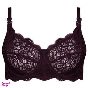 سوتین شیردهی کارنا رز مدل فنردار کد 4866-900 رنگ عنابی