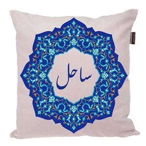 کوسن ناریکو مدل اسم شخصی طرح ساحل کد 0436