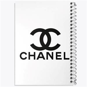 دفتر مشق 50 برگ خندالو مدل چنل Chanel کد 8417 