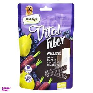 تشویقی سگ دنتالایت مدل  ستاره ای VITA FIBER SORTE  وزن 85 گرم