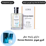 عطر کنزو هوم Kenzo Homme ادوپرفیوم برند لوریس ترکیه Loris N124 مردانه 50 میل